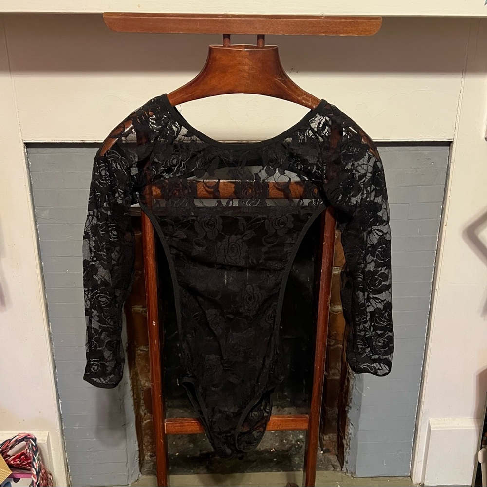 Black Lace Bodysuit